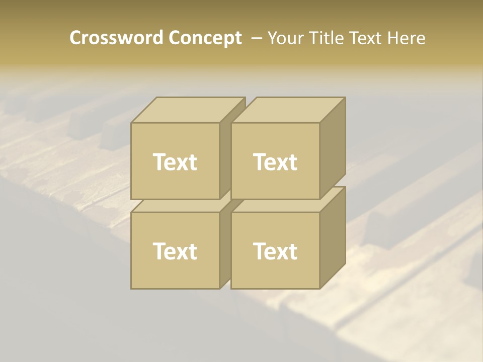 Instrument Music Key PowerPoint Template