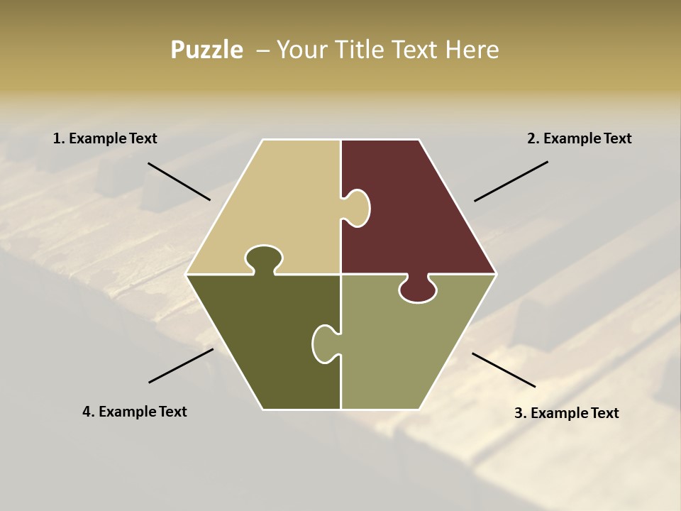 Instrument Music Key PowerPoint Template