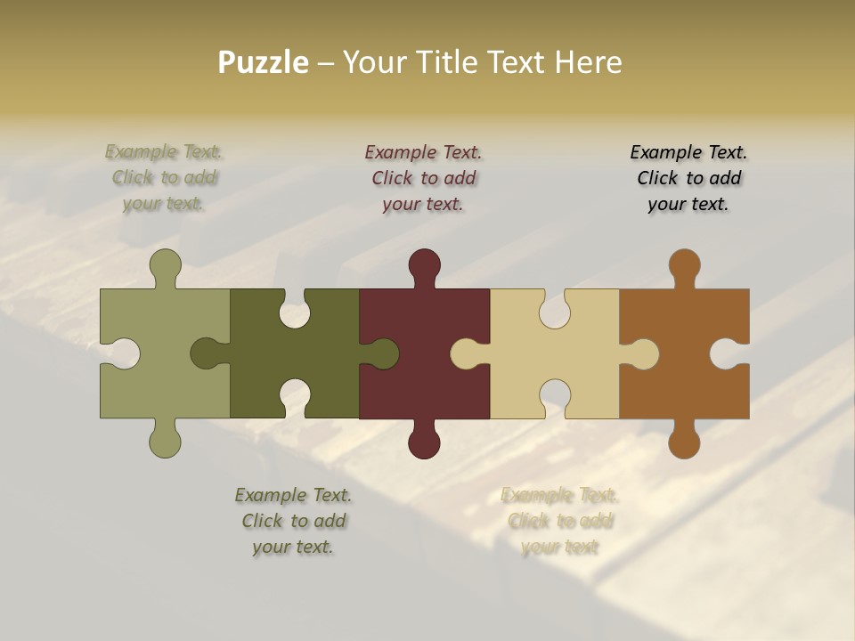 Instrument Music Key PowerPoint Template