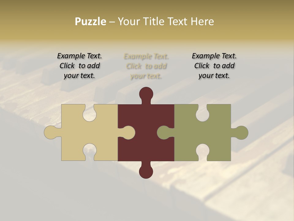 Instrument Music Key PowerPoint Template