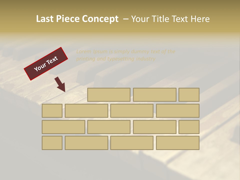 Instrument Music Key PowerPoint Template