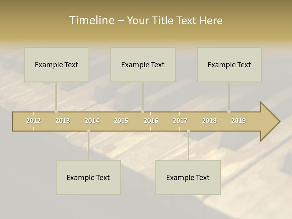 Instrument Music Key PowerPoint Template