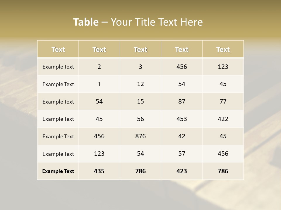 Instrument Music Key PowerPoint Template