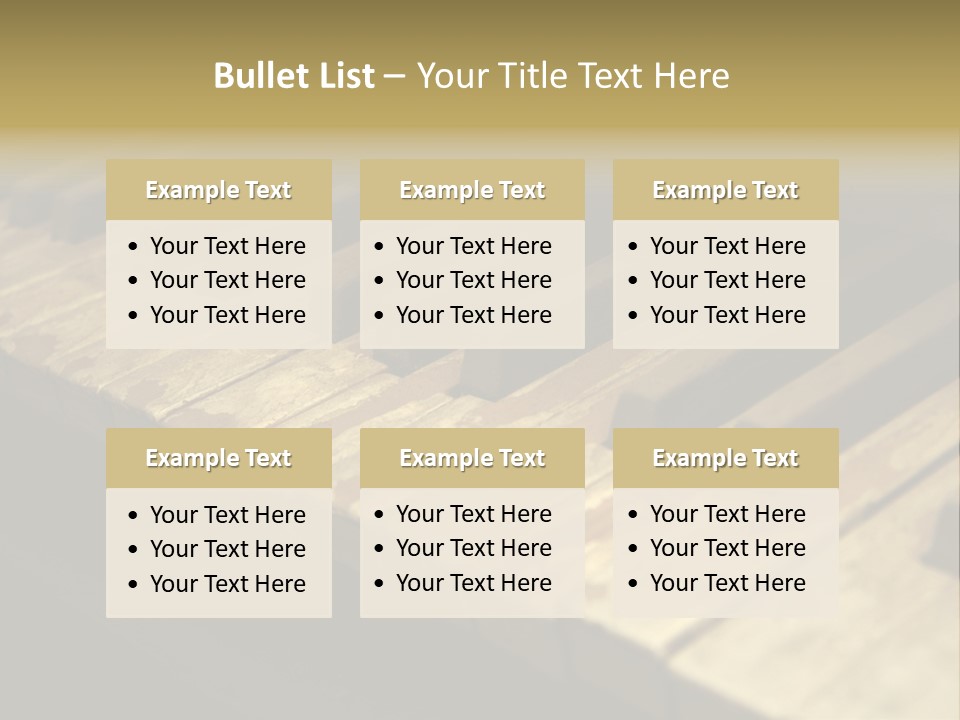 Instrument Music Key PowerPoint Template