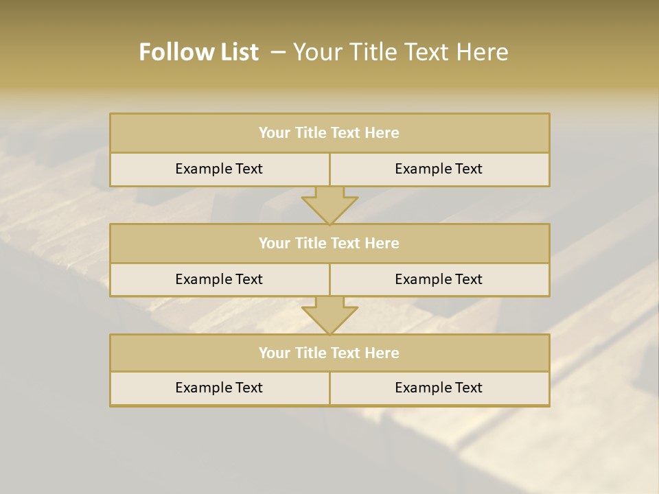 Instrument Music Key PowerPoint Template