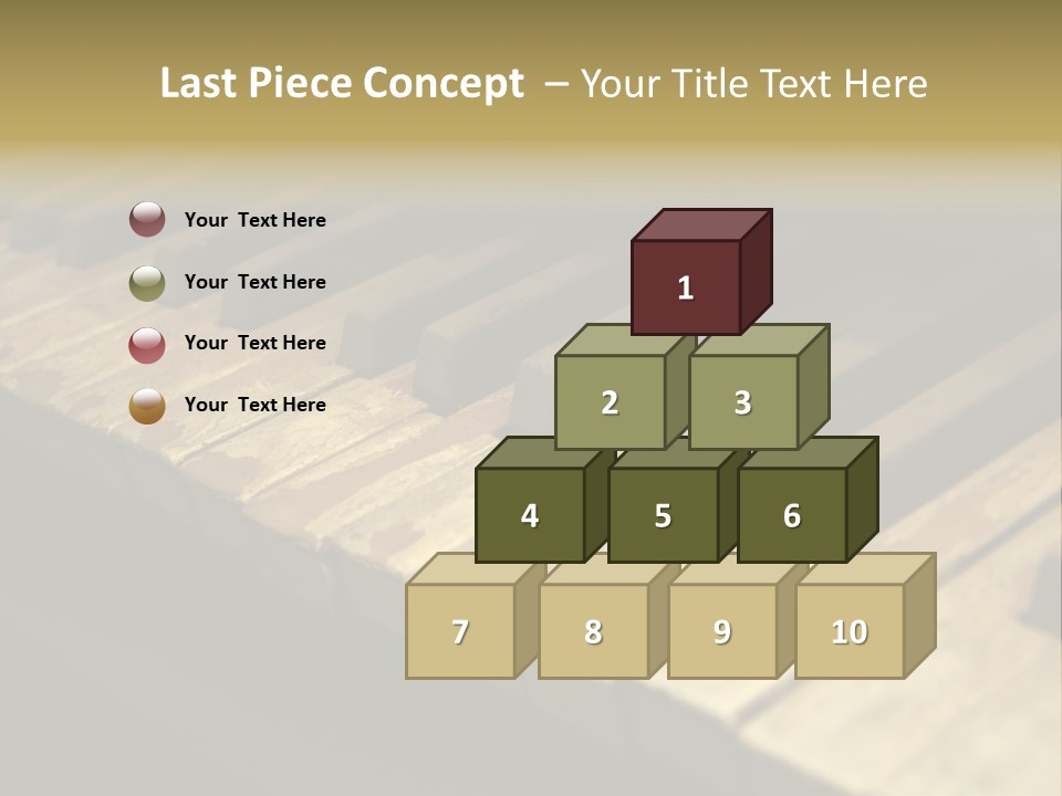 Instrument Music Key PowerPoint Template