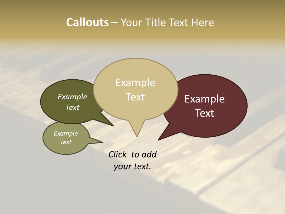 Instrument Music Key PowerPoint Template