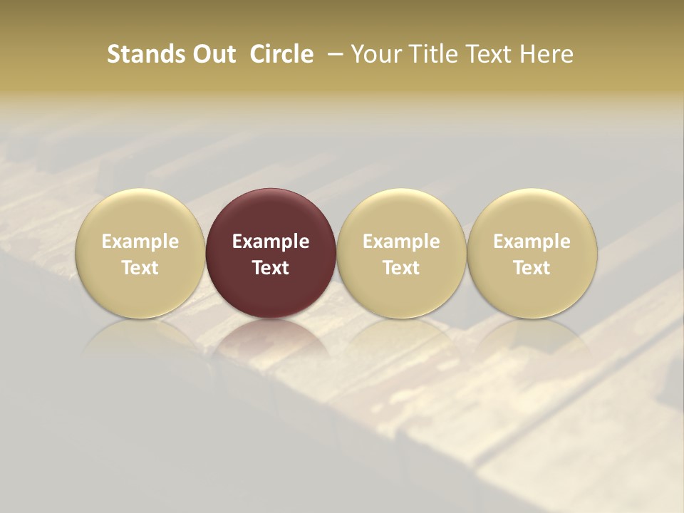 Instrument Music Key PowerPoint Template