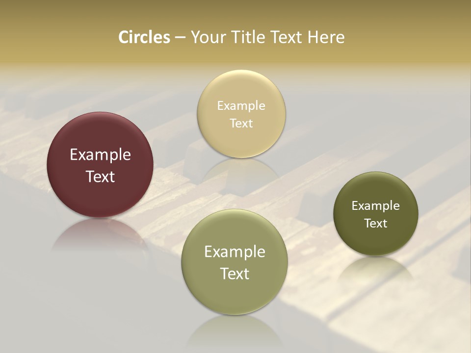Instrument Music Key PowerPoint Template