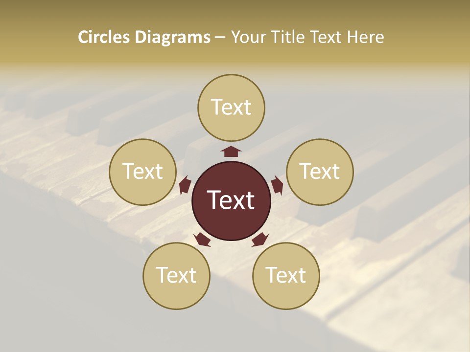 Instrument Music Key PowerPoint Template