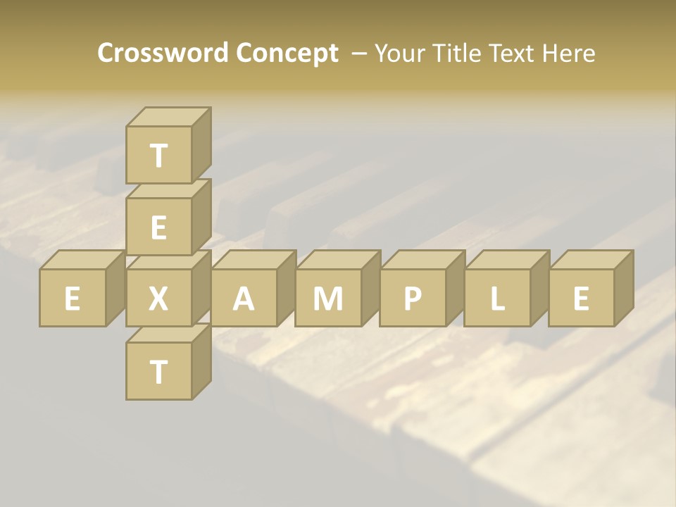 Instrument Music Key PowerPoint Template