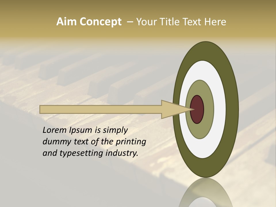 Instrument Music Key PowerPoint Template