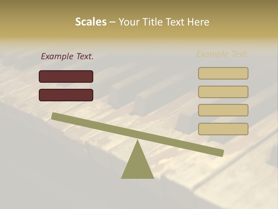 Instrument Music Key PowerPoint Template