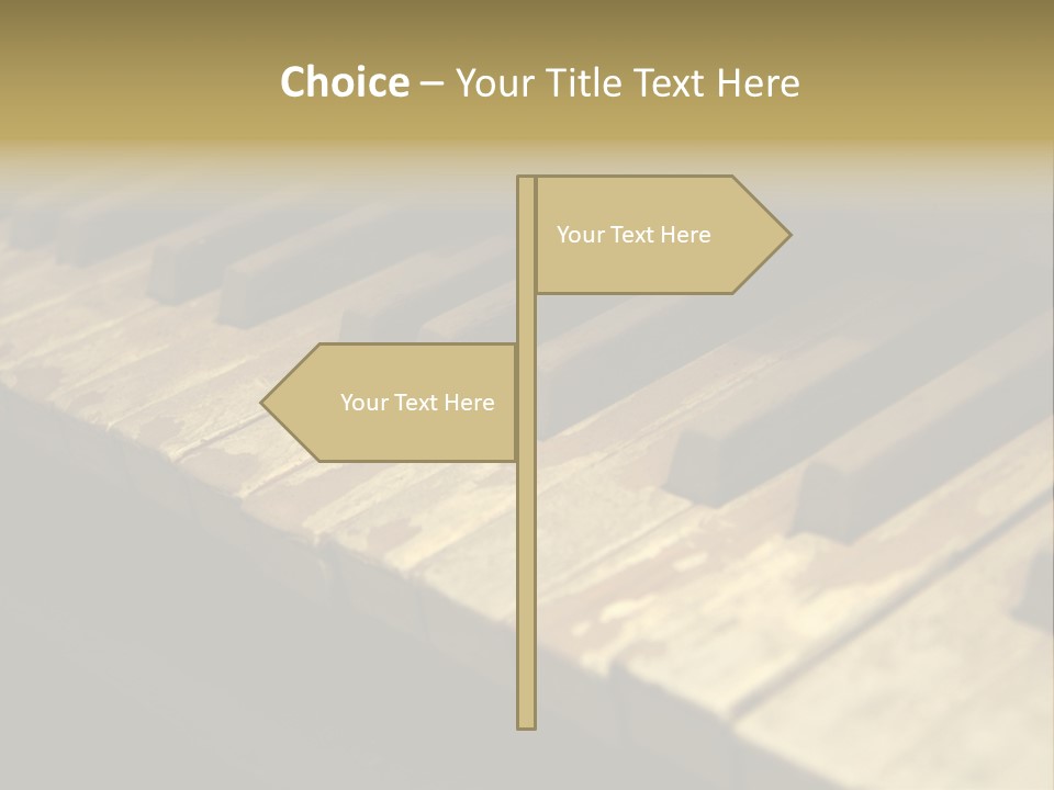 Instrument Music Key PowerPoint Template