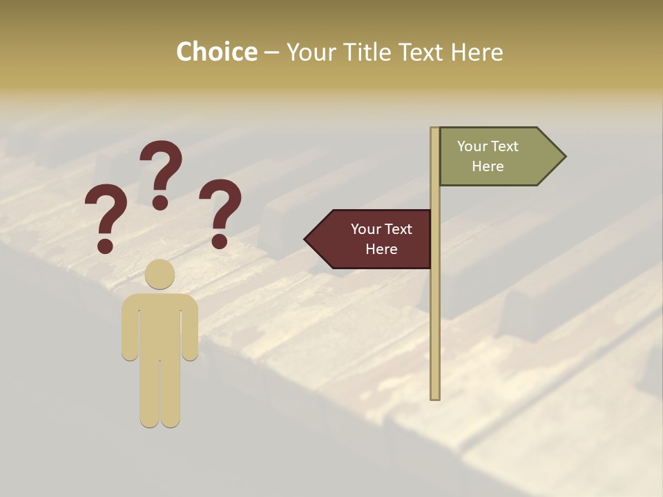 Instrument Music Key PowerPoint Template