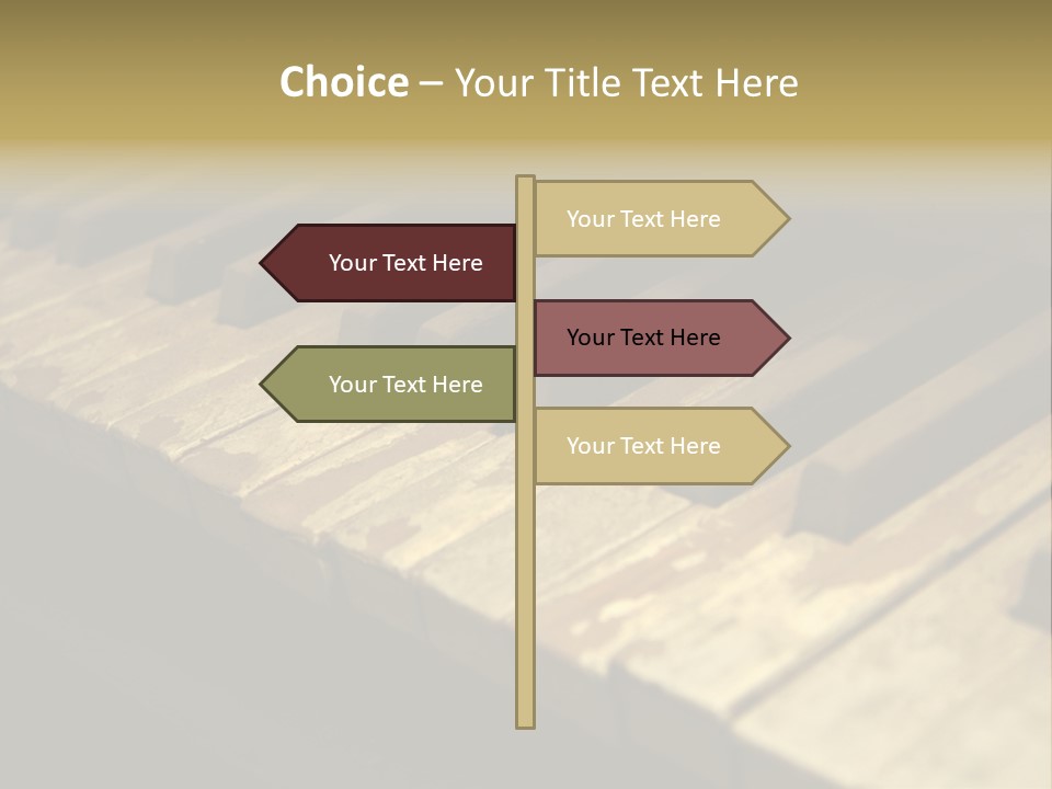 Instrument Music Key PowerPoint Template