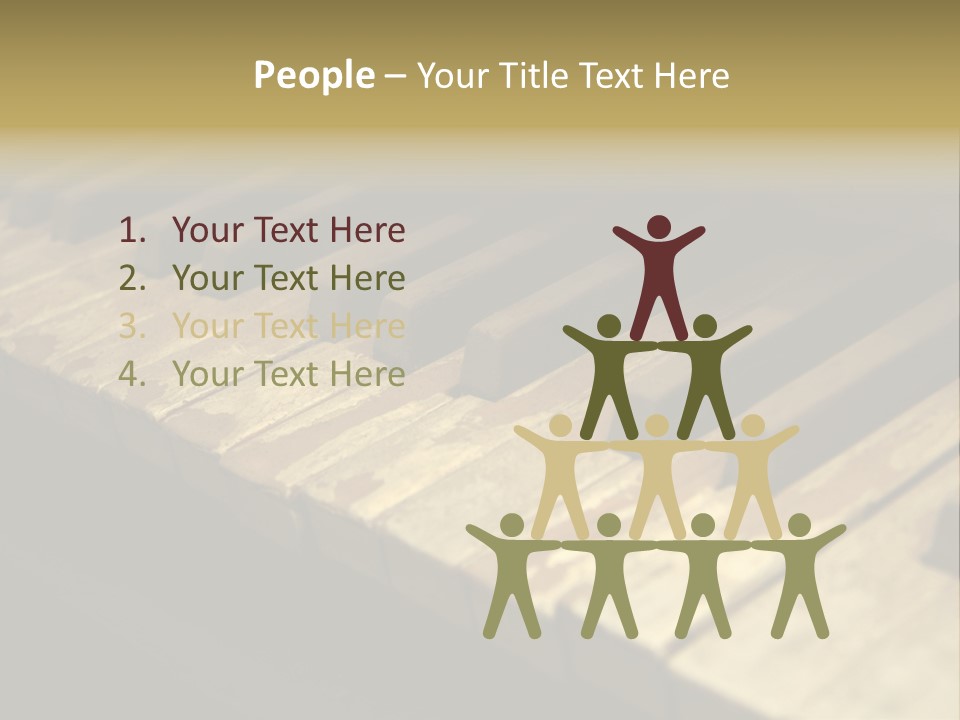 Instrument Music Key PowerPoint Template