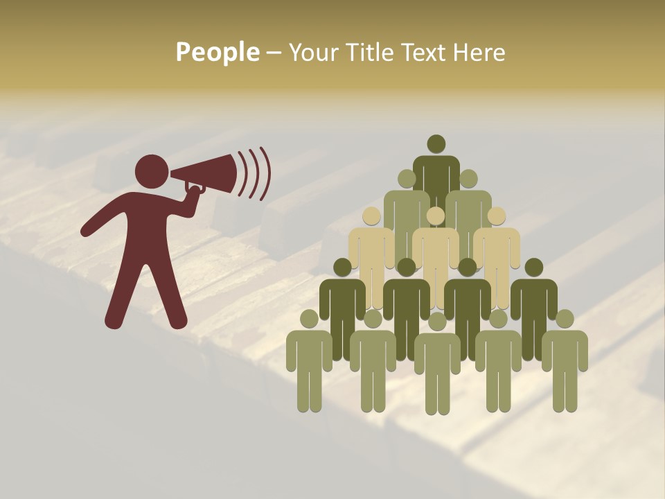 Instrument Music Key PowerPoint Template