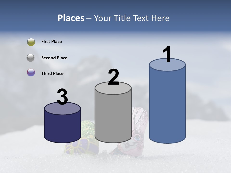 Snow Mountains Party PowerPoint Template