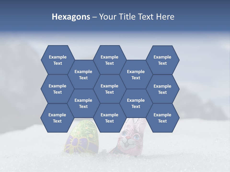 Snow Mountains Party PowerPoint Template