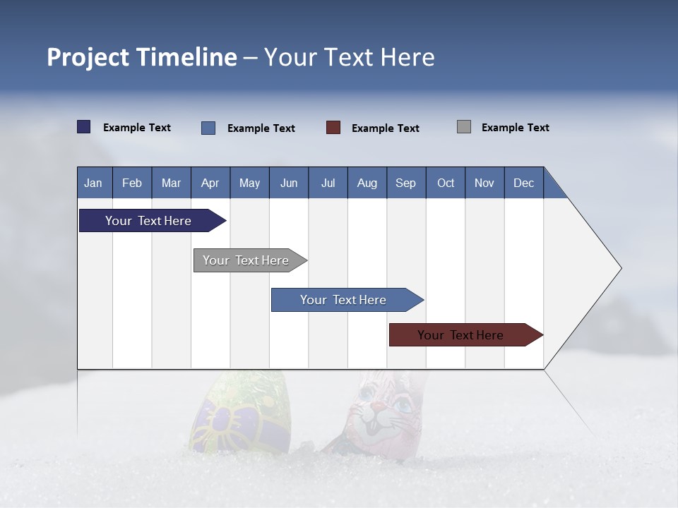 Snow Mountains Party PowerPoint Template