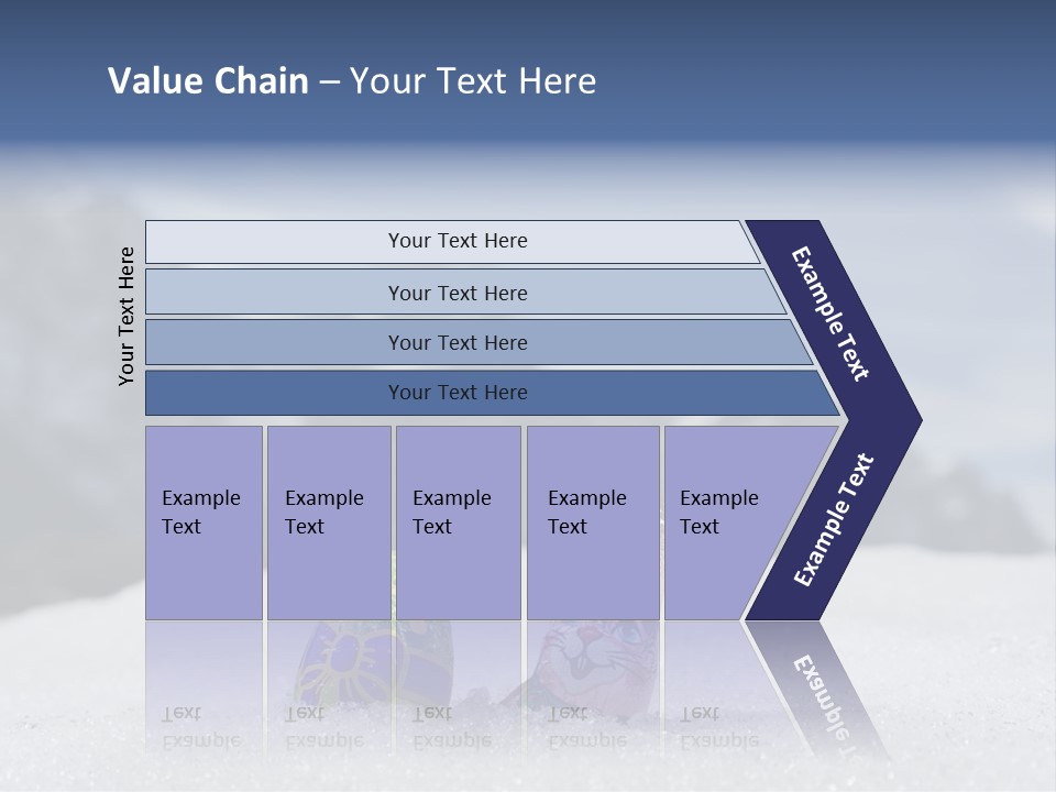 Snow Mountains Party PowerPoint Template
