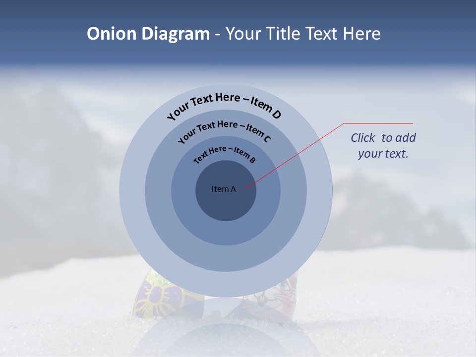 Snow Mountains Party PowerPoint Template