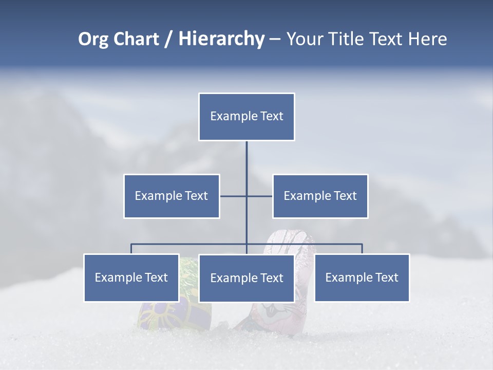 Snow Mountains Party PowerPoint Template