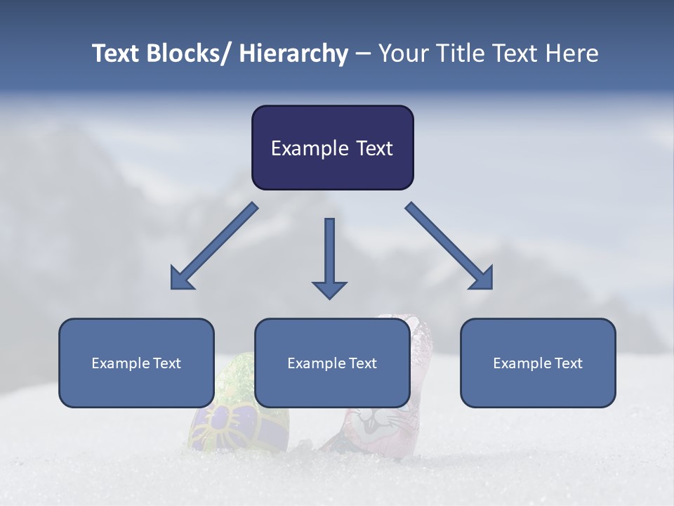 Snow Mountains Party PowerPoint Template