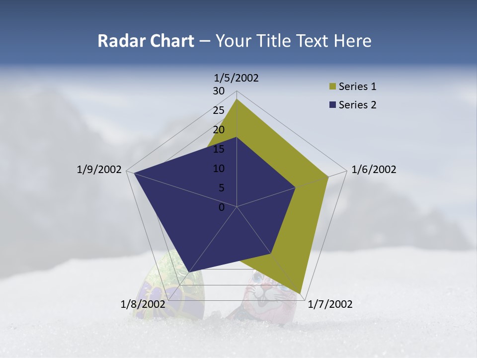 Snow Mountains Party PowerPoint Template