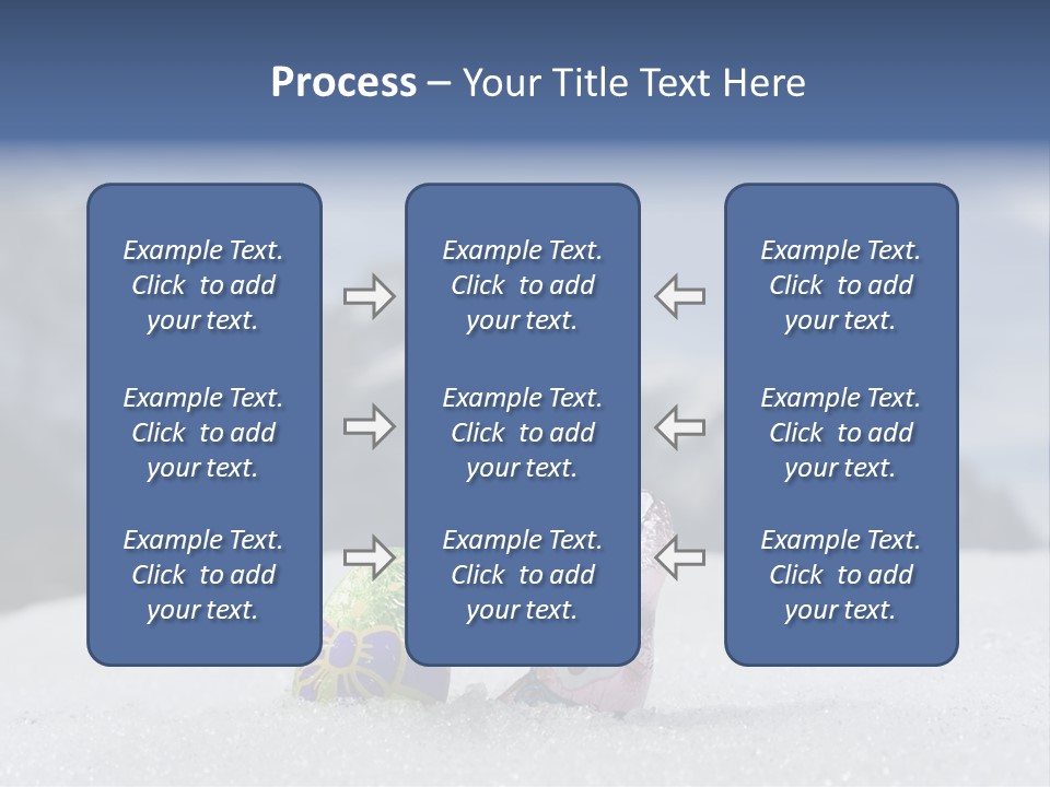 Snow Mountains Party PowerPoint Template