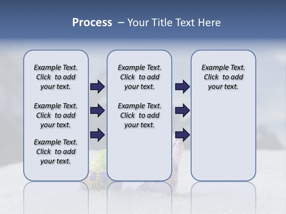 Snow Mountains Party PowerPoint Template