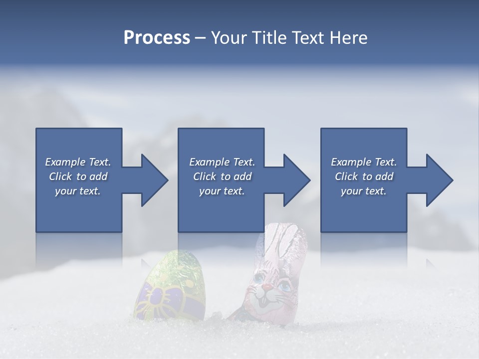 Snow Mountains Party PowerPoint Template