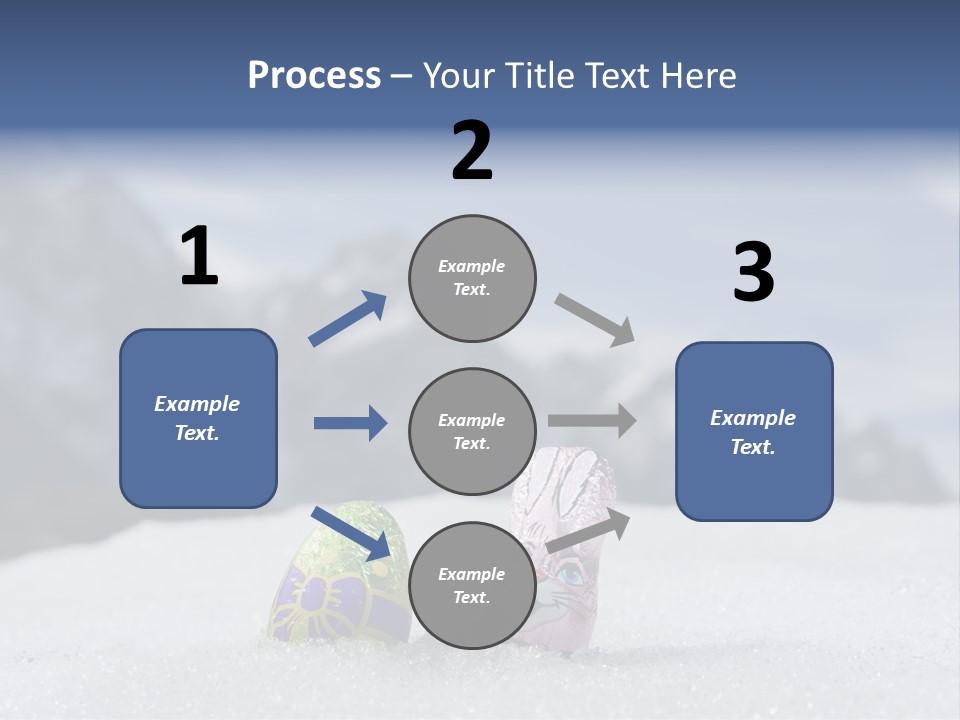 Snow Mountains Party PowerPoint Template