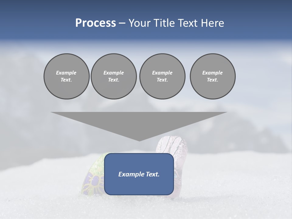 Snow Mountains Party PowerPoint Template