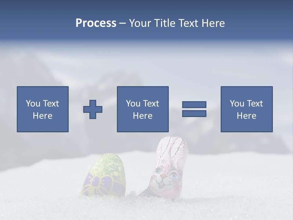 Snow Mountains Party PowerPoint Template