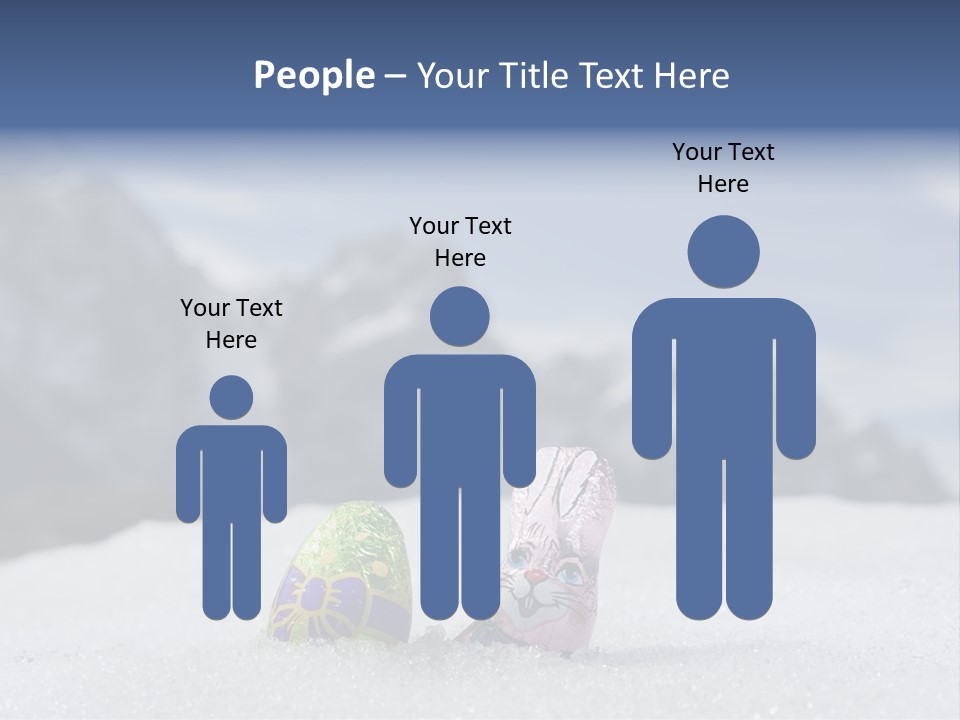 Snow Mountains Party PowerPoint Template