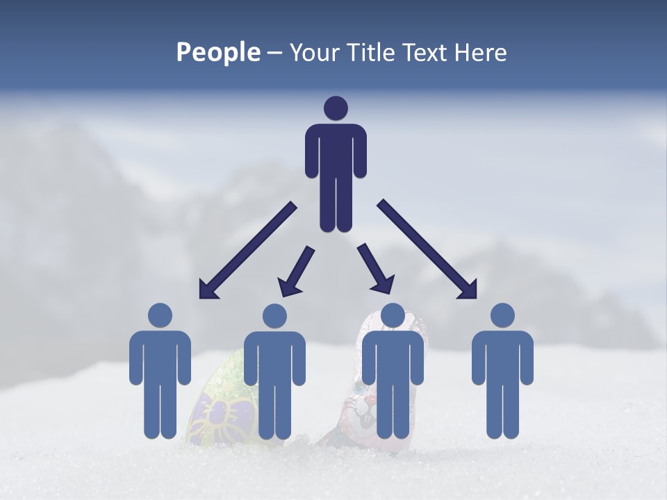 Snow Mountains Party PowerPoint Template