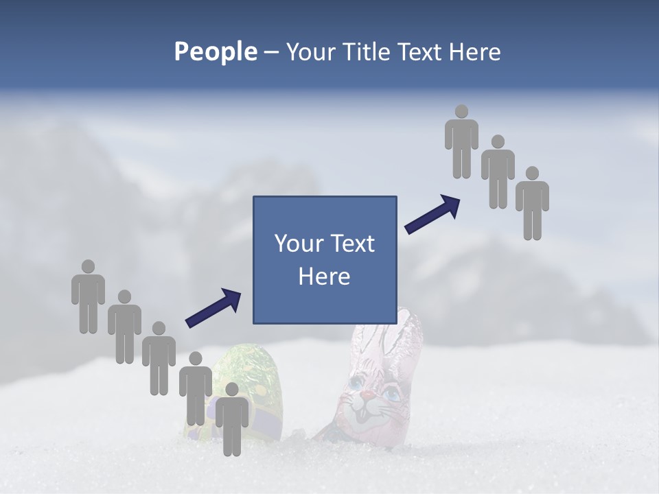 Snow Mountains Party PowerPoint Template