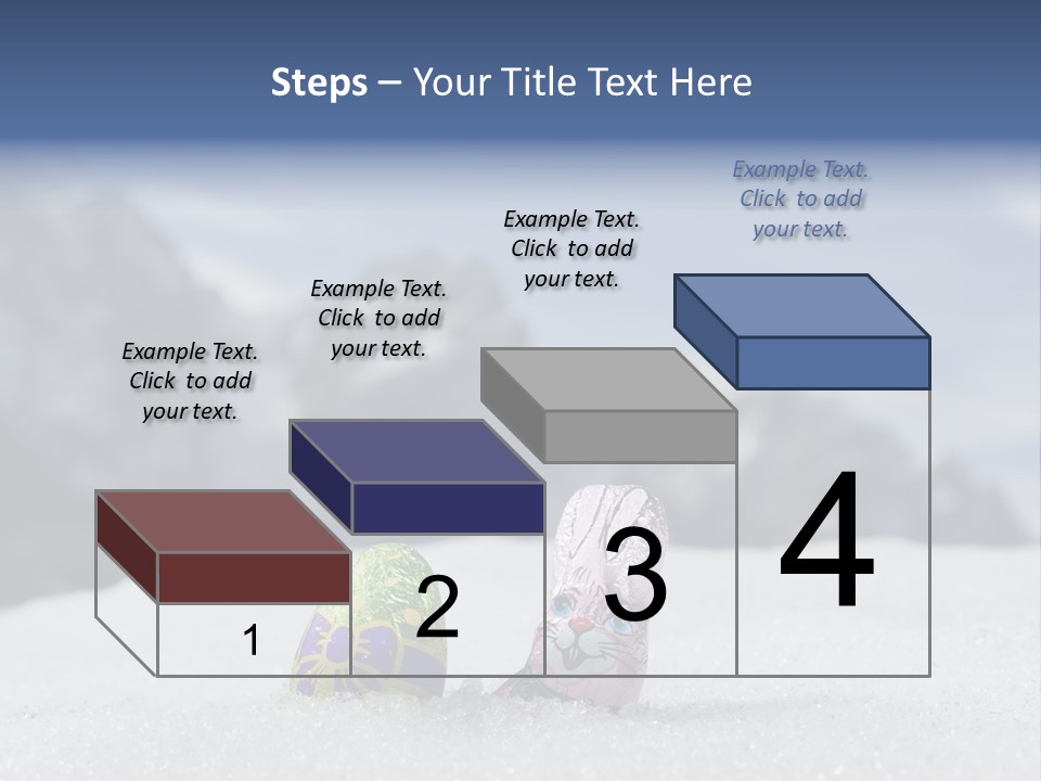 Snow Mountains Party PowerPoint Template