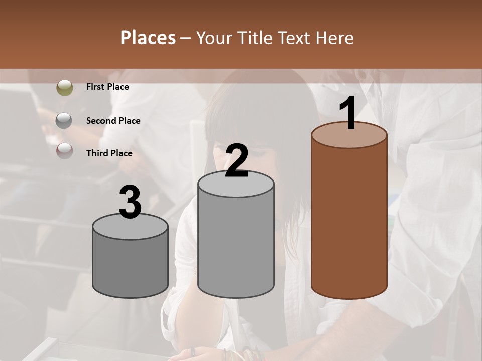 Computer Youth Highschool PowerPoint Template