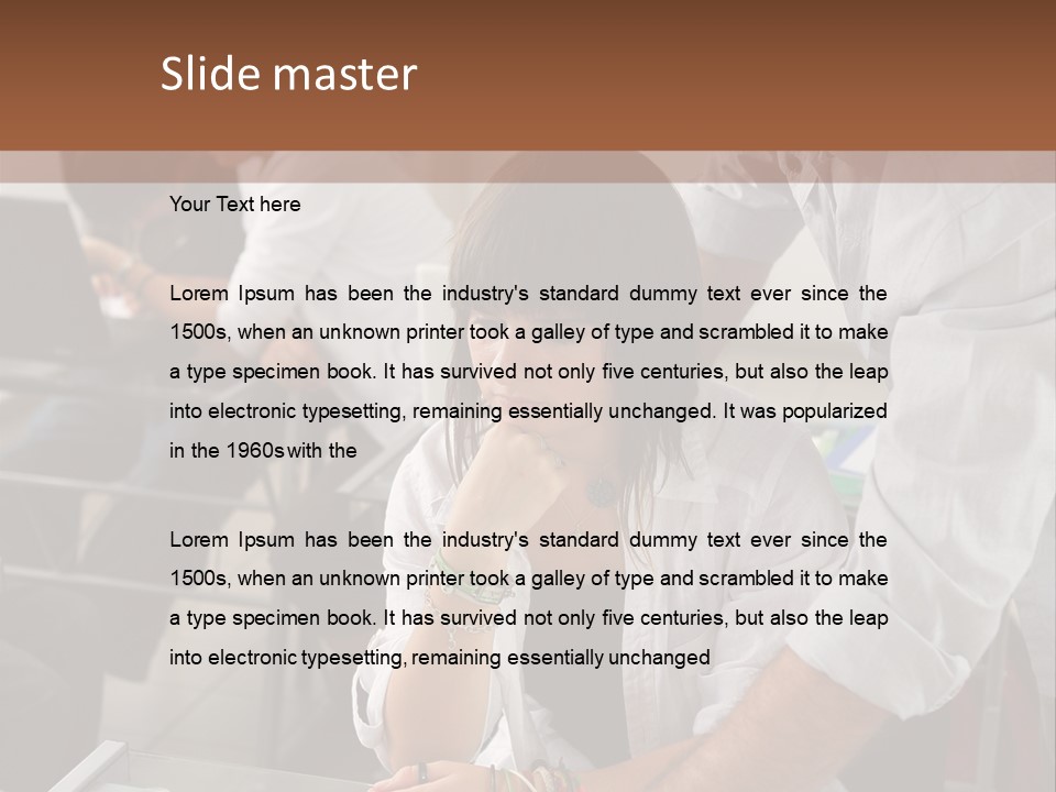 Computer Youth Highschool PowerPoint Template