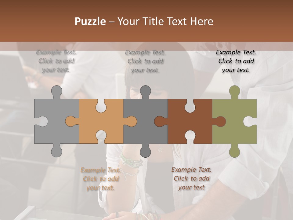 Computer Youth Highschool PowerPoint Template