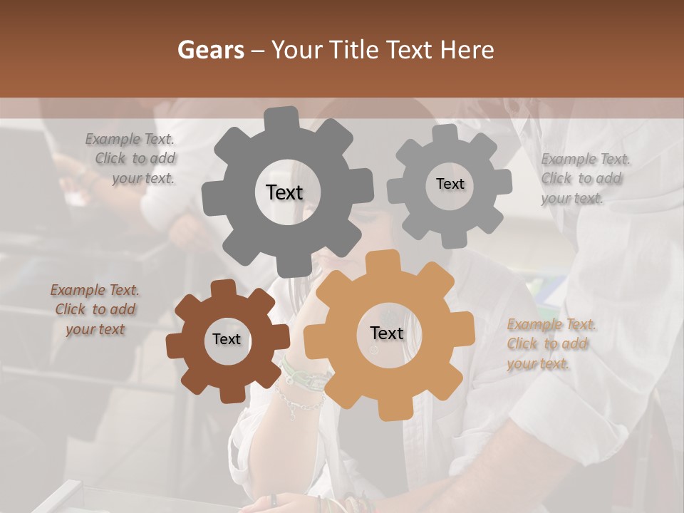 Computer Youth Highschool PowerPoint Template