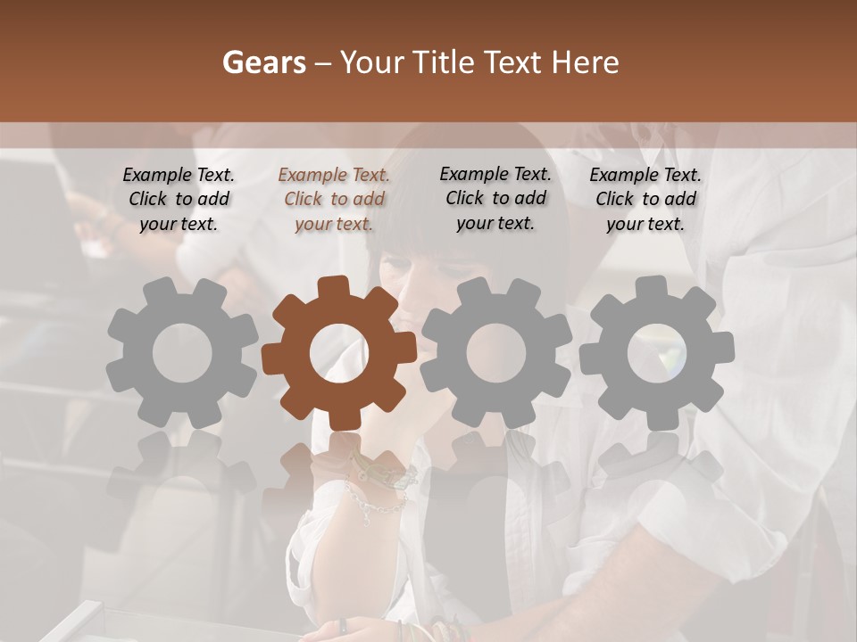 Computer Youth Highschool PowerPoint Template