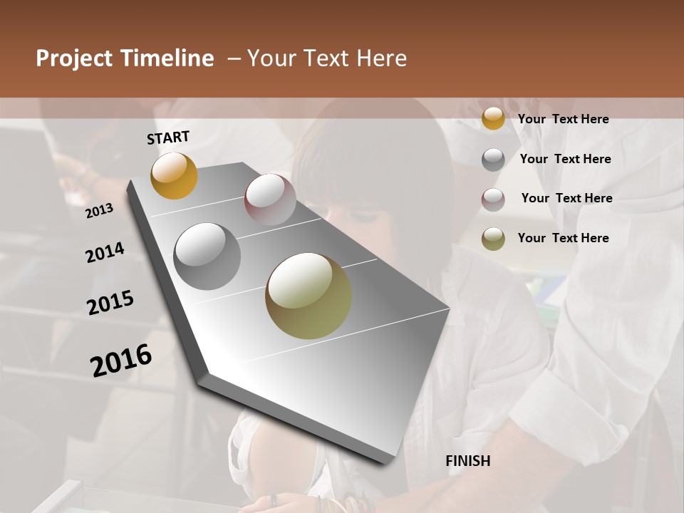 Computer Youth Highschool PowerPoint Template