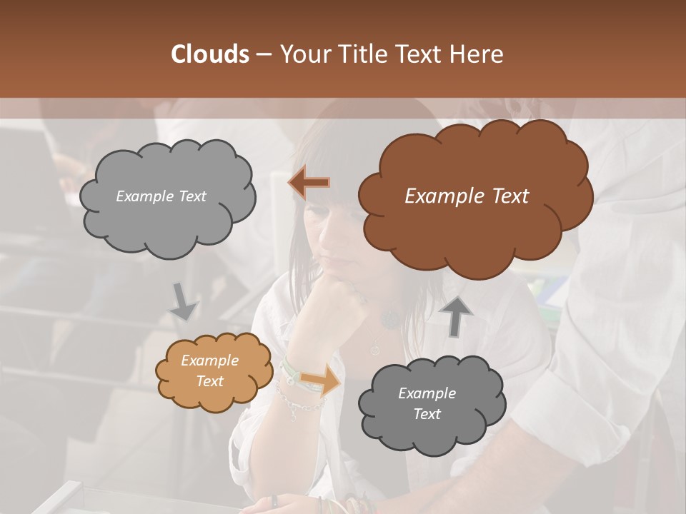 Computer Youth Highschool PowerPoint Template