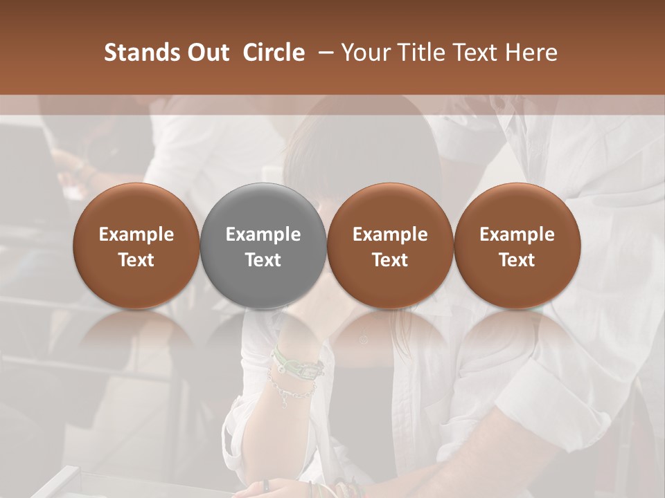 Computer Youth Highschool PowerPoint Template