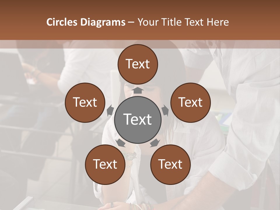 Computer Youth Highschool PowerPoint Template