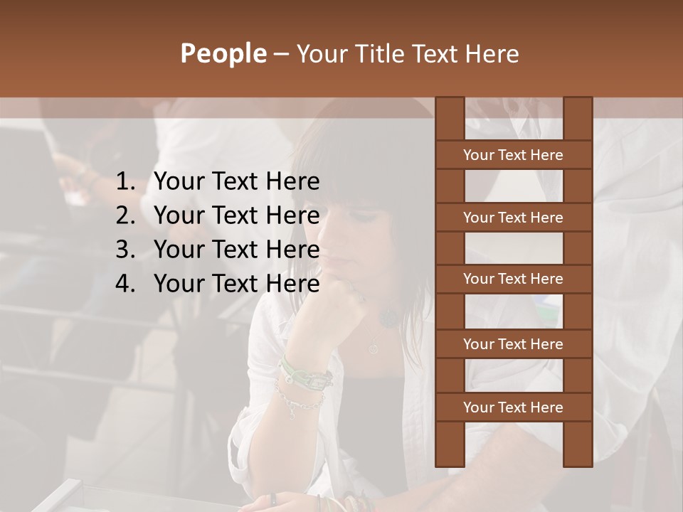 Computer Youth Highschool PowerPoint Template